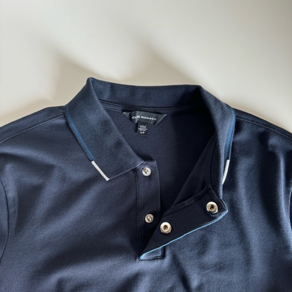 NWOT Club Monaco Tipped Polo - Picture 8 of 12